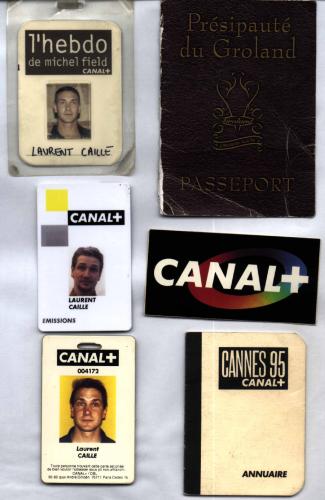 Badges historiques de Canal +