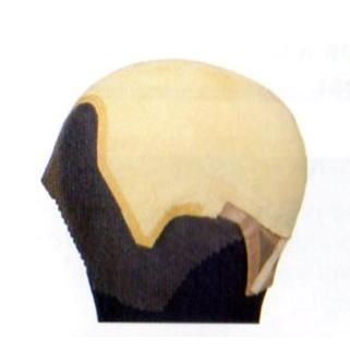 Bonnet faux-crâne théâtre