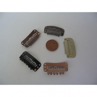 Clips perruques moyens